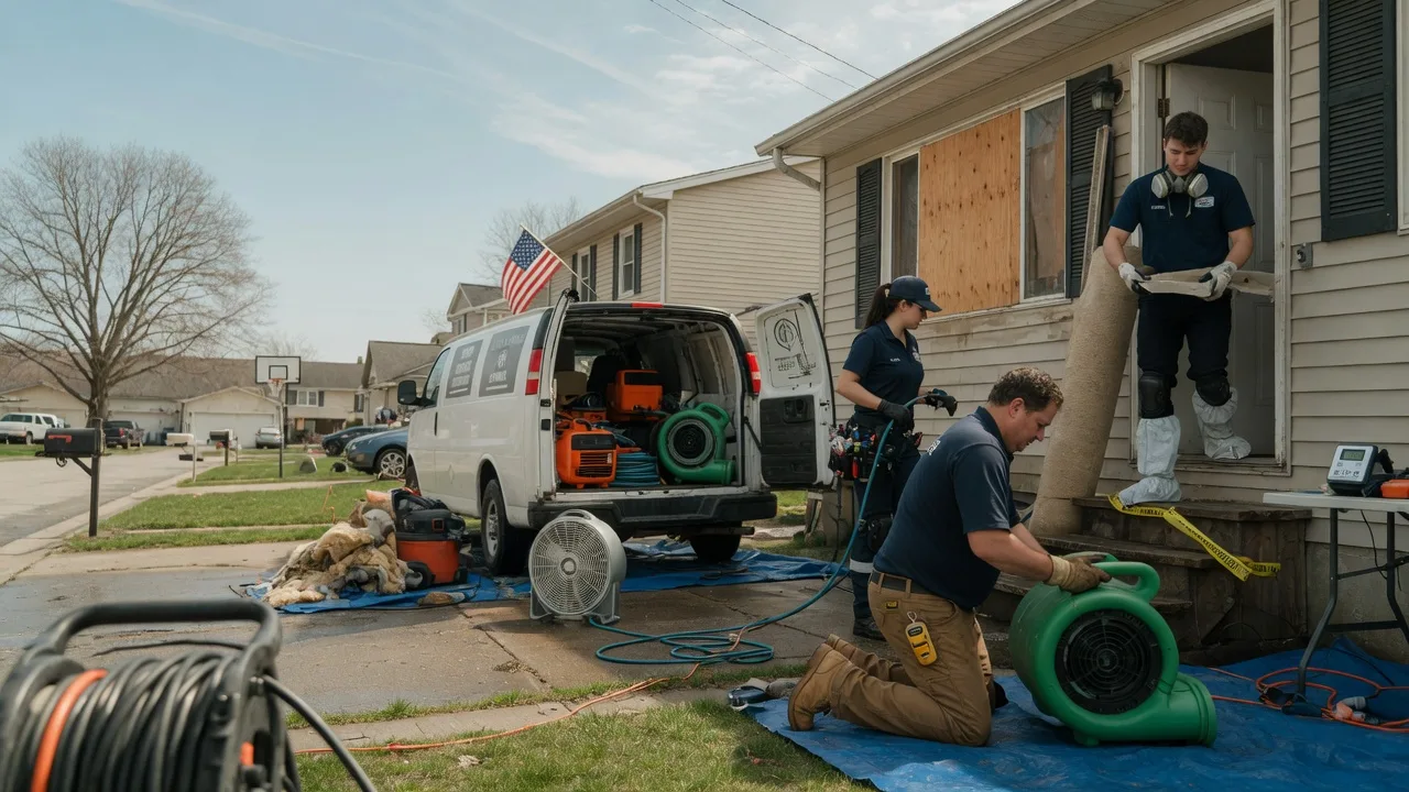 Water Damage Restoration in Gheens, LA near me
